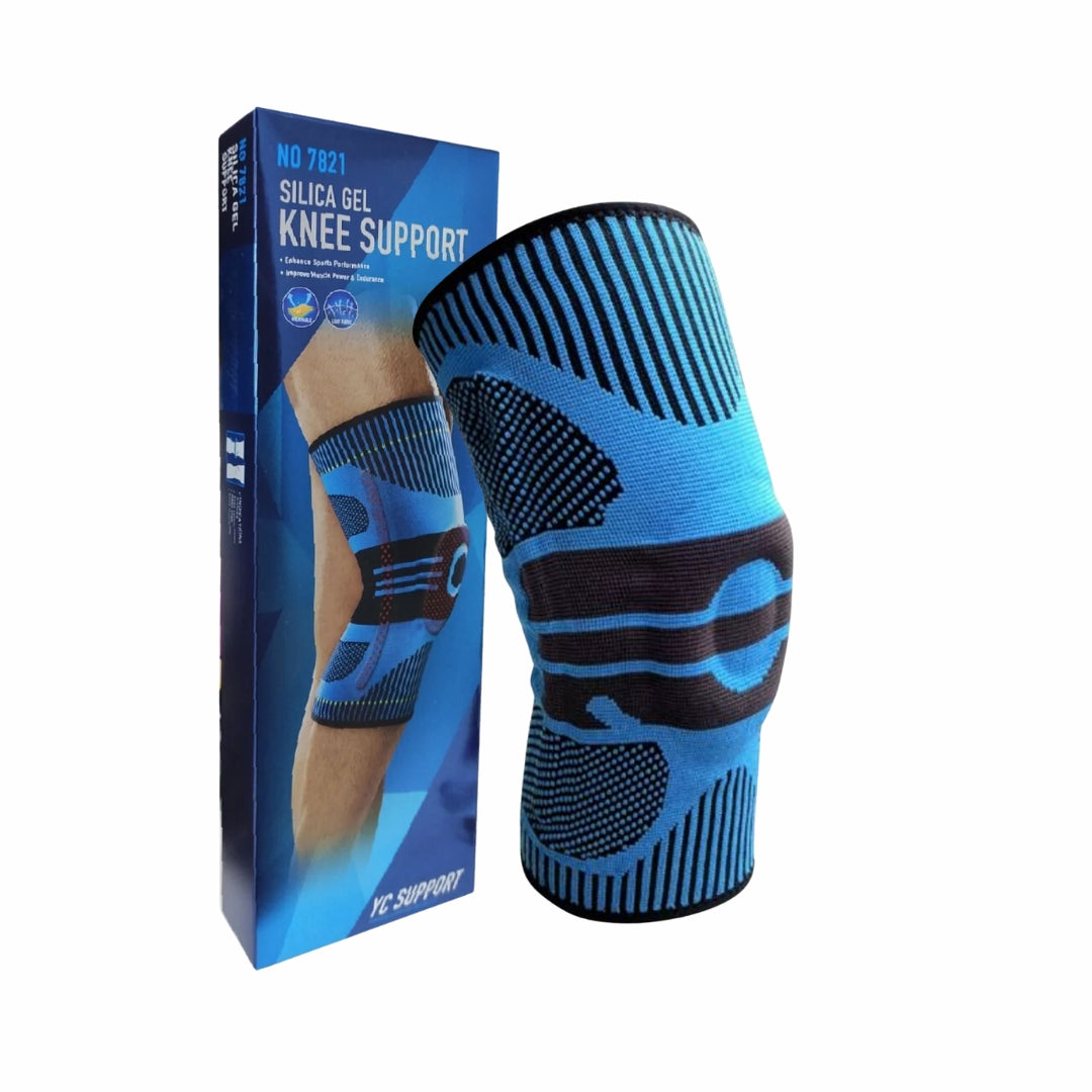 Combo FlexFit Rodillera con gel de rotula y Voltrem Spray muscular