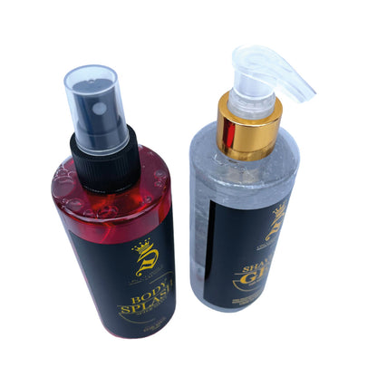 Combo barbería loción refrescante y gel para afeitado 5 estrellas