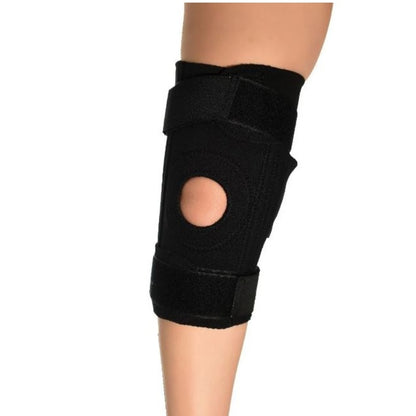 Rodillera ortopédica deportiva ajustable en neopreno