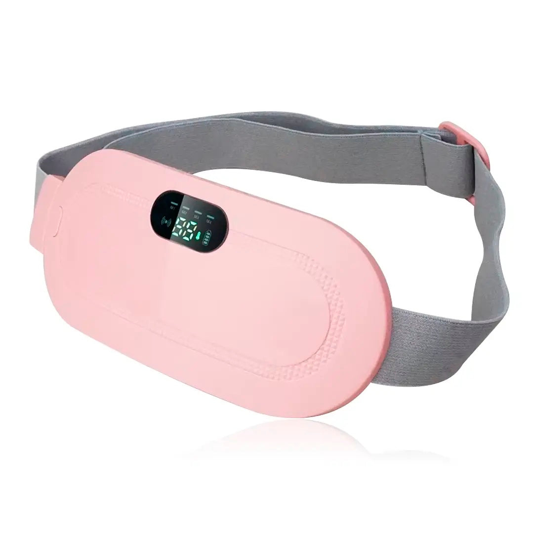 Cinturón Térmico Aliviador de Dolor Menstrual Recargable Calor y vibración