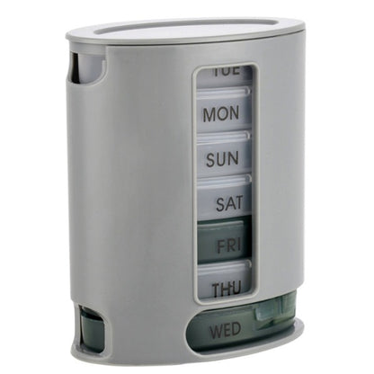 Pastillero Organizador Semanal de Pastillas 7 Compartimentos Dispensador