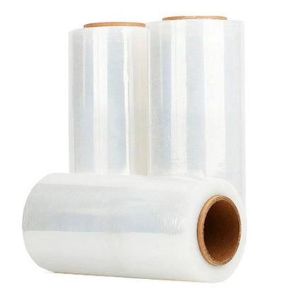 Pack x3 rollos plástico film vinipel strech 30cm x 300mts Transparente