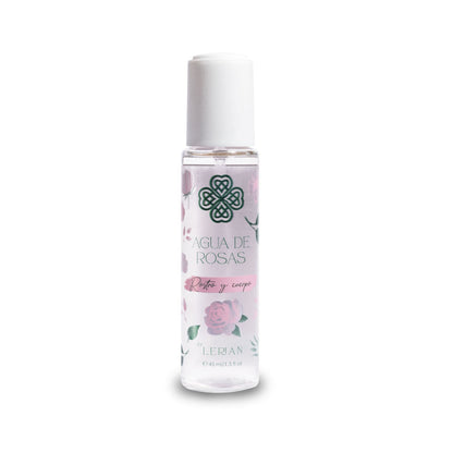 Agua de rosas splash con refrescante corporal 220 ml y 60 ml