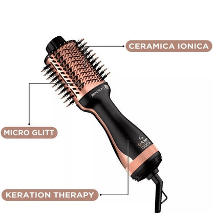 Cepillo Secador Gama Stylish Keration 3D 1200W  3 Velocidades