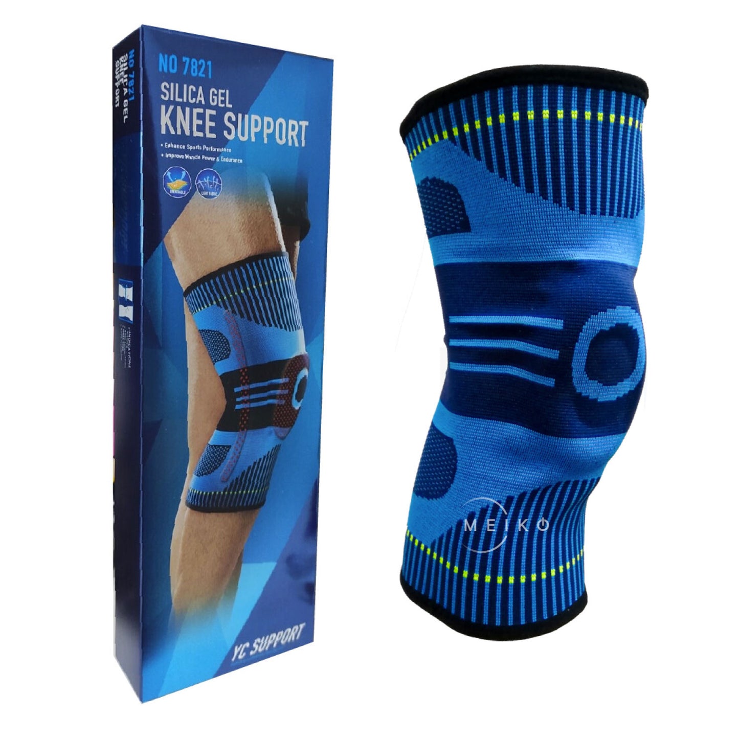 Rodillera ortopédica completa con gel de rotula protección impacto