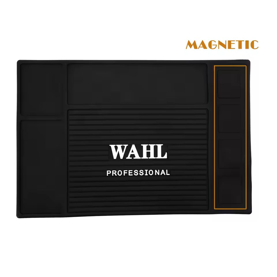 Tapete Magnético WAHL antideslizante para herramientas de barbería imantada