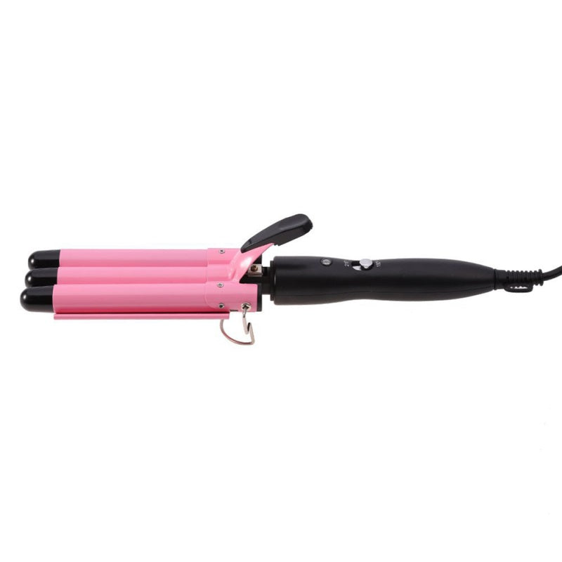 Rizador de cabello 3 tubos profesional 210C Hair Curly