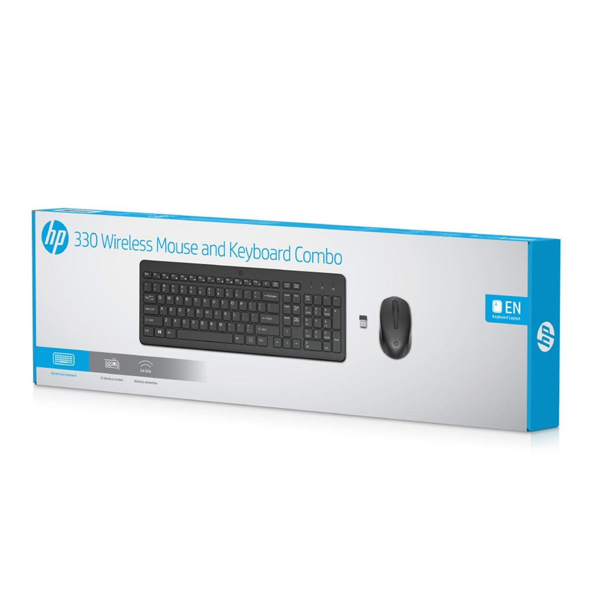 Combo Teclado y Mouse Inalámbrico HP 330 Teclas Silenciosas