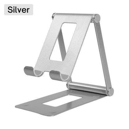 Soporte para celular y tablet metálico de escritorio