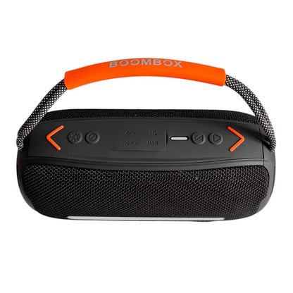 Parlante bluetooth Boombox 360 Réplica 1.1  40W Luces LED y Correa