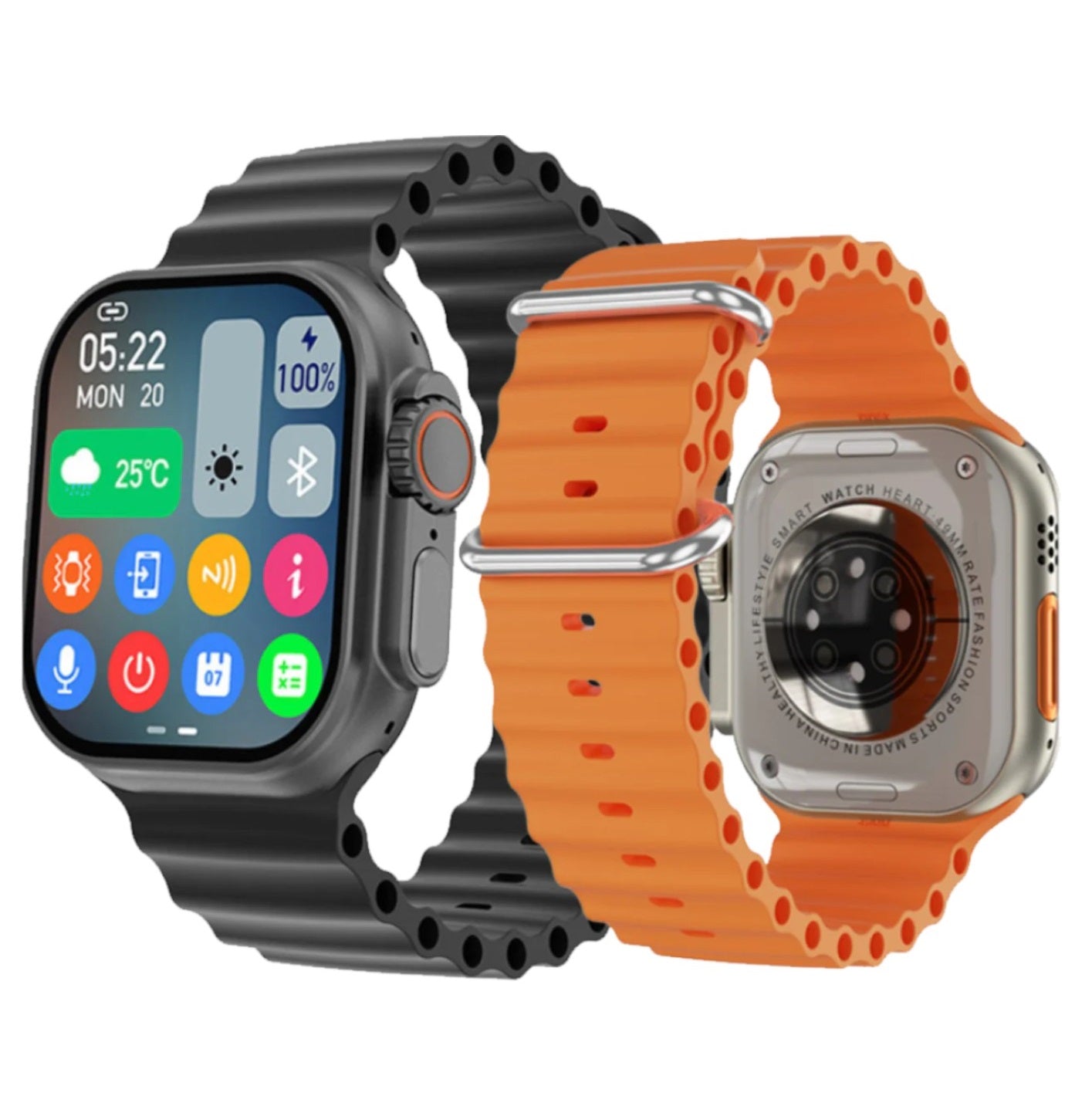 Combo 2 smartwatch i60 + 6 pulsos + 1 audífonos set 12 en 1
