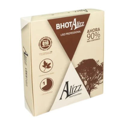 Kit BHOT Alizz Liso Professional 240gr Tratamiento capilar de alisado intensivo