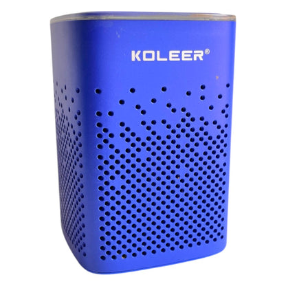 Parlante Bluetooth Koleer S818 Portátil 10W con Luces LED y Radio FM