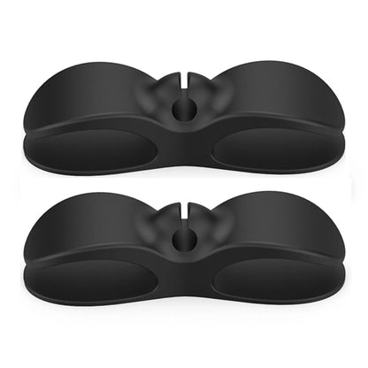 Porta cable adhesivo organizador x2 unidades para electrodomésticos