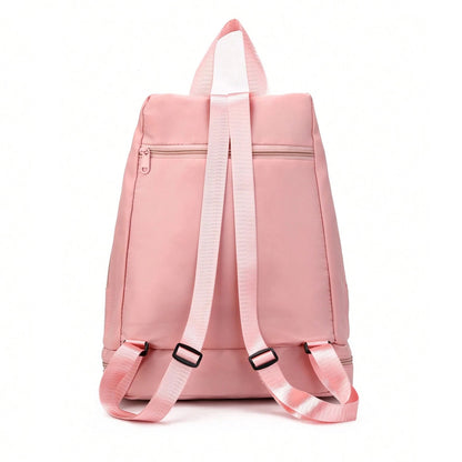 Morral deportivo tela impermeable doble bolsillo