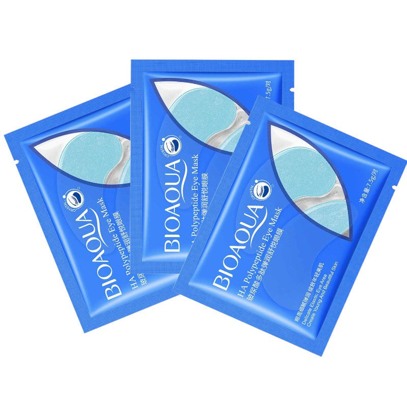 Combo x3 Parches para Ojos Bioaqua Ácido Hialurónico Hidratante