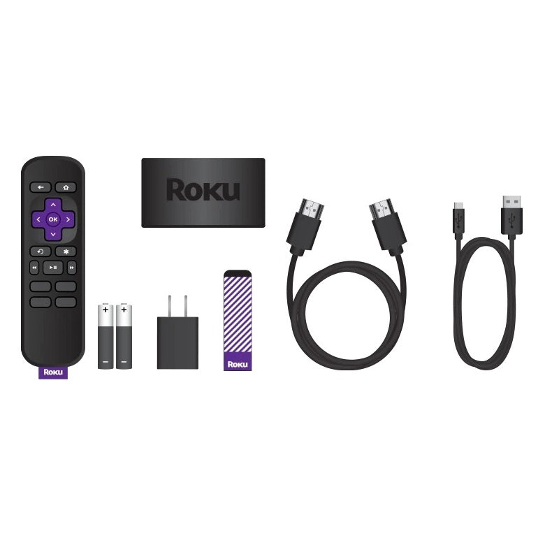Convertidor a SmarTV Apps Roku Express 4K streaming HD 3940MX