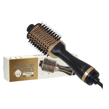 Combo Remington Plancha Keratin Therapy  Original + Cepillo Secador3D Pro
