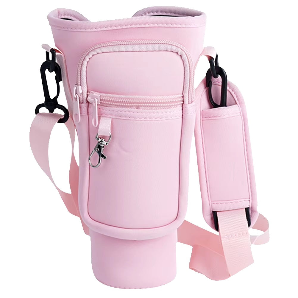 Bolso estuche de neopreno para termo con correa ajustable