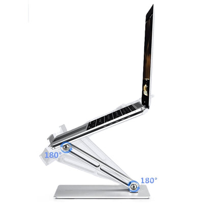 Soporte base de aluminio para computador y tablet 1 brazo ajustable