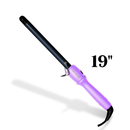 Pinza Alizz Curling 19” Profesional Barril Extra Largo para Ondas Definidas