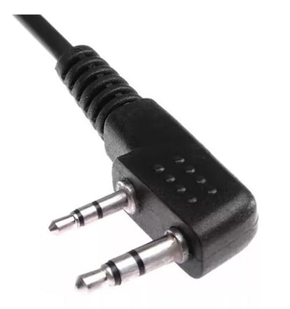 Auricular Manos Libres para Radio Tipo D con Micrófono y PTT Integrado