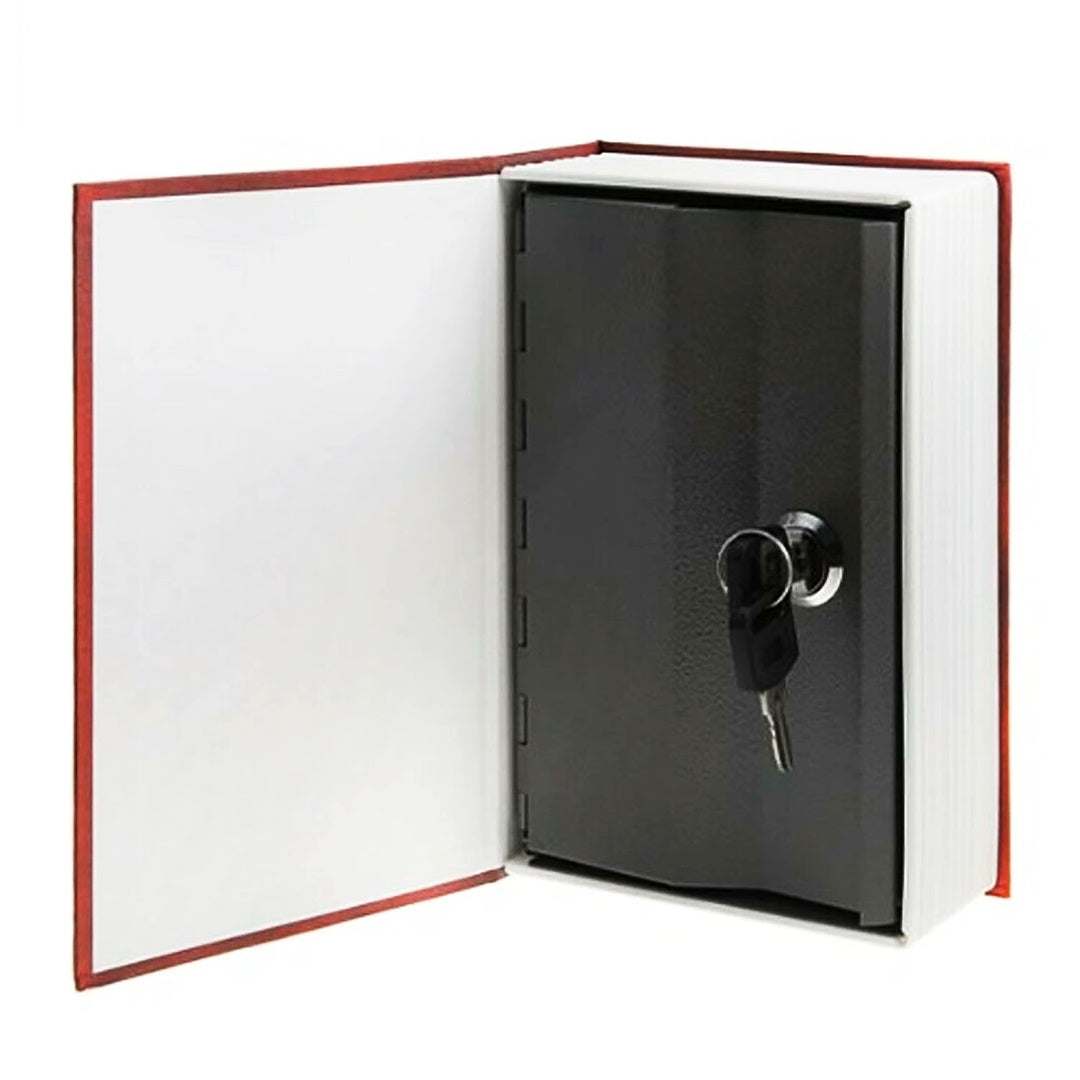 Caja Fuerte Camuflada en Forma de Libro con Llave para el Hogar y Oficina