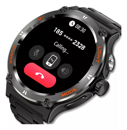 Reloj Inteligente Smartwatch 3ATM sumergible con Linterna y brújula