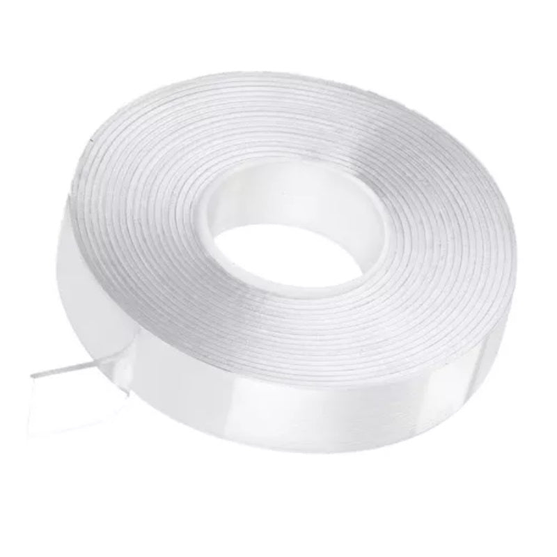 Cinta gel doble cara lavable reutilizable 5 metros x 3cm