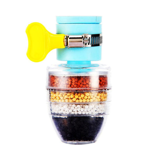 Filtro purificador de agua universal para llave de grifo