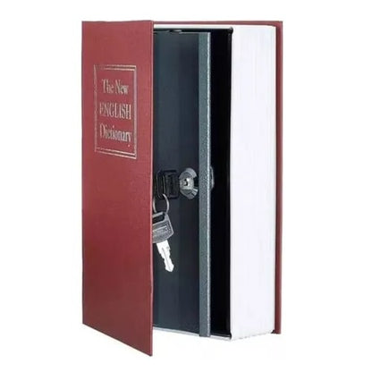Caja Fuerte Camuflada en Forma de Libro con Llave para el Hogar y Oficina