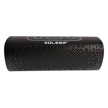 Parlante Bluetooth Koleer S819 Portátil 10W con Luces LED diseño metalico