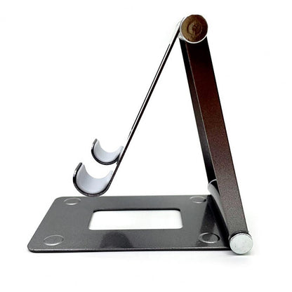 Soporte para celular y tablet metálico de escritorio