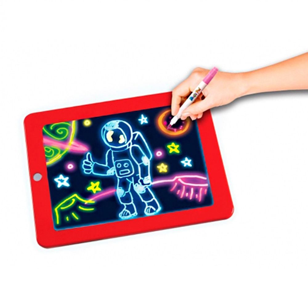 Tablero Mágico De Dibujo 3d Para Niños Y Niñas con marcadores