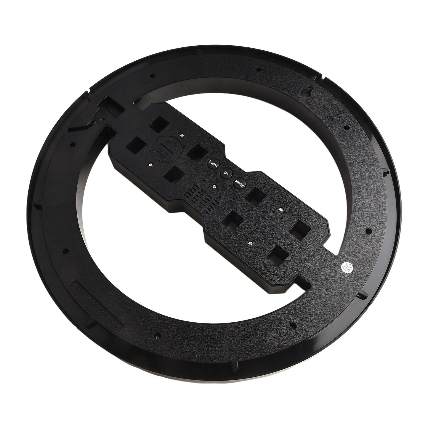 Reloj de Pared y Mesa Digital LED Circular con Alarma y Fecha DS3668L