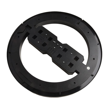 Reloj de Pared y Mesa Digital LED Circular con Alarma y Fecha DS3668L