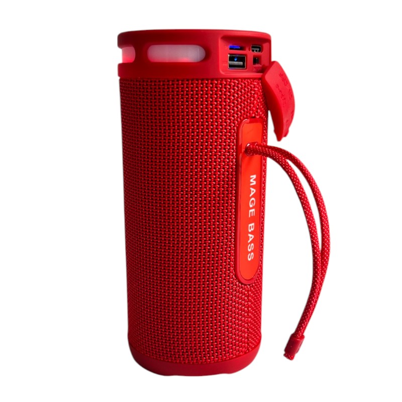 Parlante S278 Bafle portátil Bluetooth, luces RGB Resistencia al agua