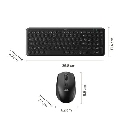 Combo Teclado y Mouse Inalámbrico Kalley K-CIN 2.4GHz 100 Teclas