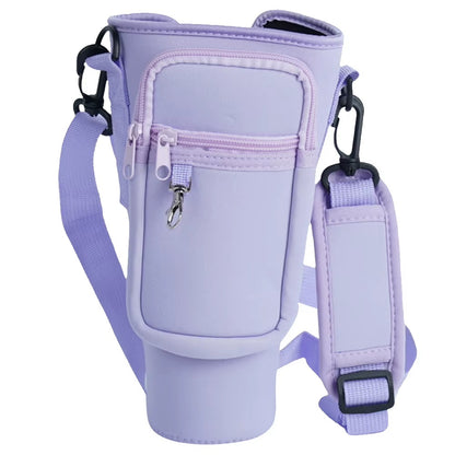 Bolso estuche de neopreno para termo con correa ajustable