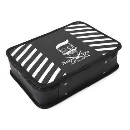 Maletín Organizador Profesional para Barbería Estuche portátil con cierre