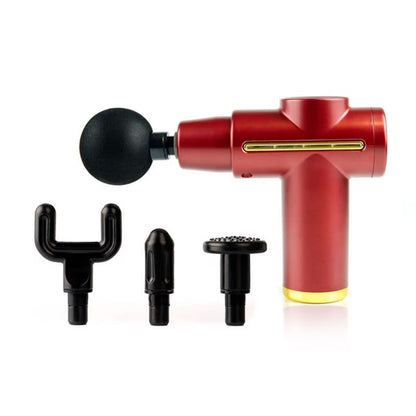 Masajeador muscular portátil tipo pistola de vibración con 4 velocidades