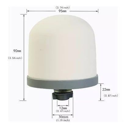 Repuesto de Filtro en Cúpula de Cerámica para Purificador de Agua