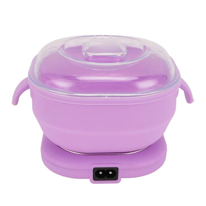 Olla Calentador de Cera Silicona Plegable Máquina de Depilación Eléctrica