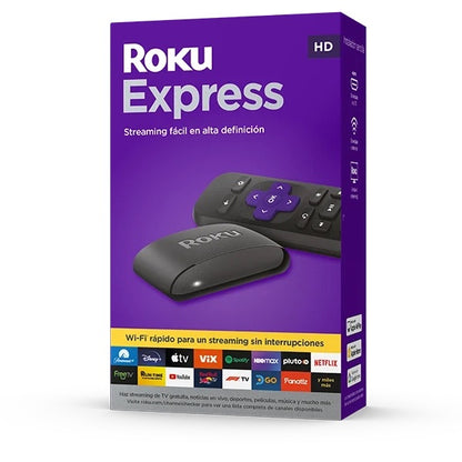Convertidor a SmarTV Apps Roku Express streaming HD 3960MX