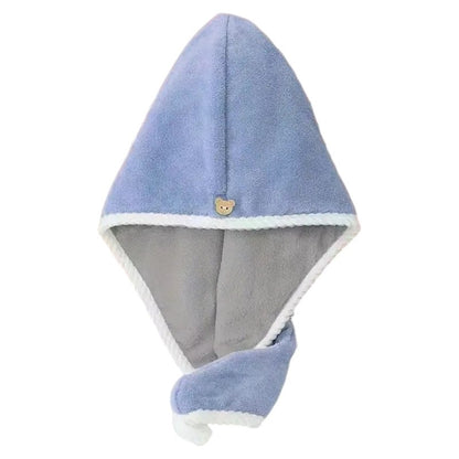 Toalla turbante de microfibra para el cabello secado rápido