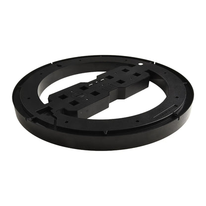 Reloj de Pared y Mesa Digital LED Circular con Alarma y Fecha DS3668L