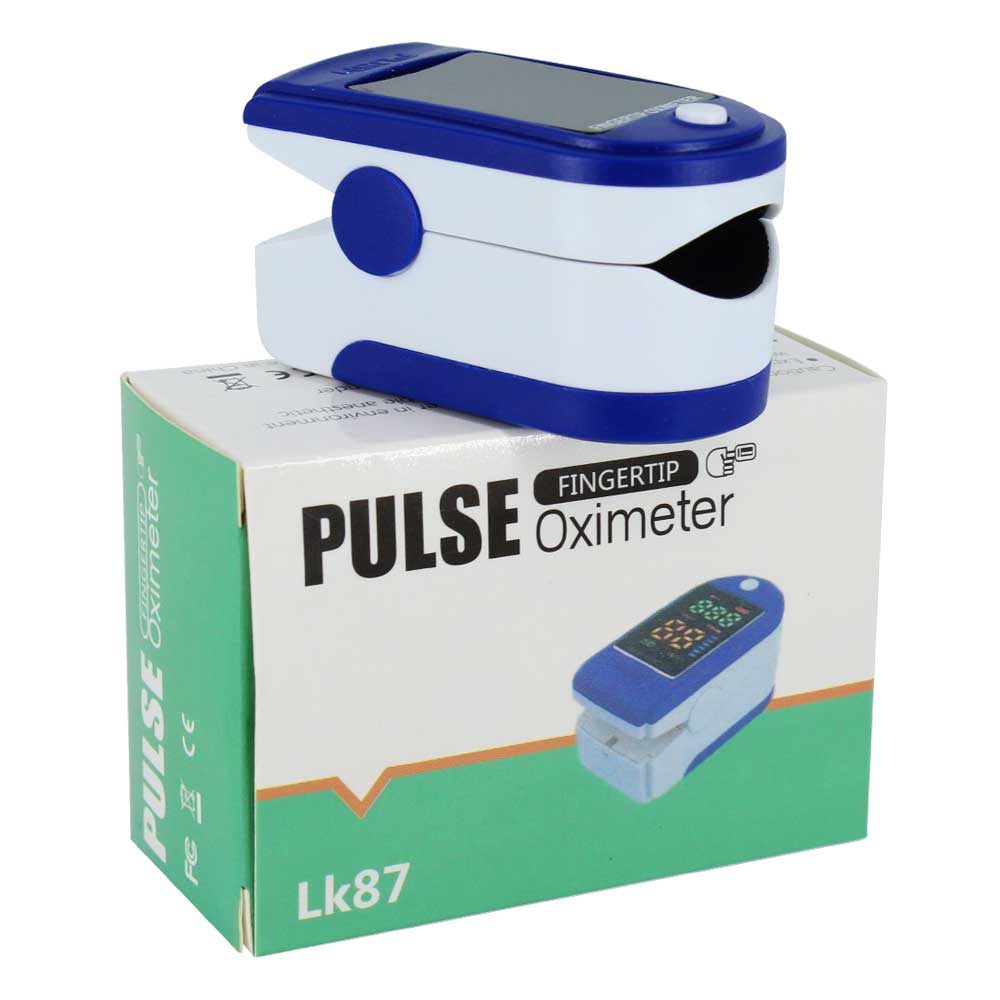 Oxímetro de Pulso LK87 Pantalla OLED Bidireccional Lectura Precisa