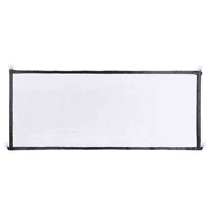 Puerta malla de seguridad para mascotas plegable 180 cm