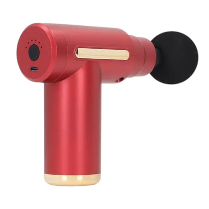 Masajeador muscular portátil tipo pistola de vibración con 4 velocidades