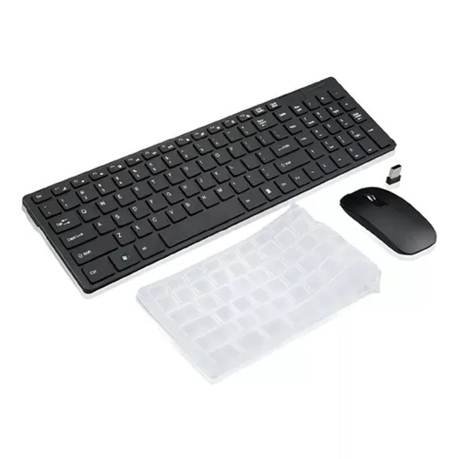 Combo teclado y mouse inalámbrico ultra delgado K-06